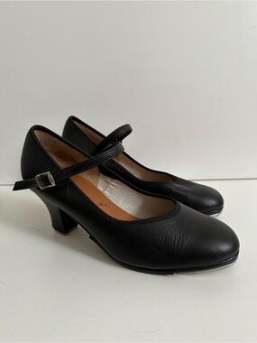 Angelo Luzio Tap Shoes – Black | Size 8.5C | 2.5" Heel | Made in Canada